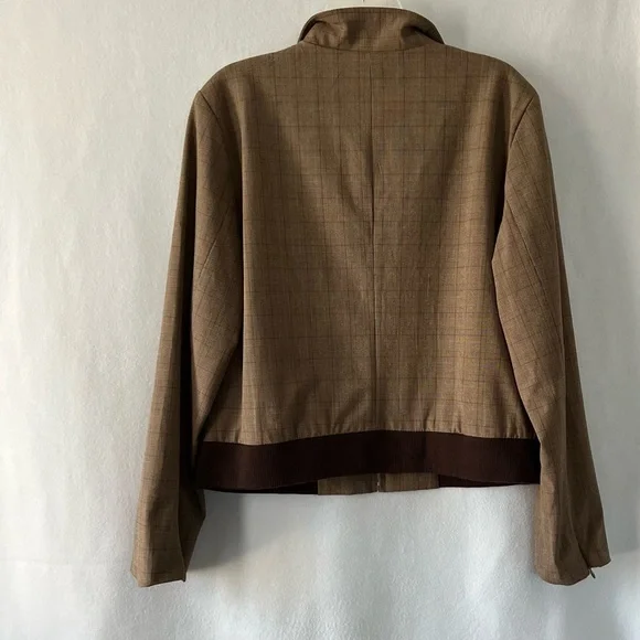 Old Navy Size XL Brown/Red Lined Outerwear Jacket. - Picture 10 of 15